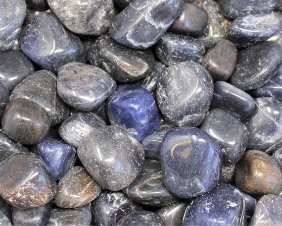 Blue Aventurine Tumbled Stones: Choose Ounces or lb Bulk Wholesale Lots (Premium Quality 'A' Grade)