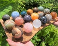 Large Crystal Spheres / Stunning 1.5 - 2" Polished Spheres - Choose Your Gemstone (Premium Quality Spheres, Home Decor)