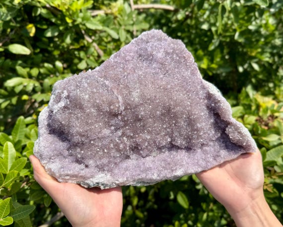 JUMBO Lavender Amethyst Crystal Cluster - EXACT SPECIMEN Shown (Beautiful Amethyst Cluster From Brazil, Home Decor, AC1)