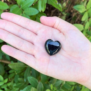 Blue Goldstone Heart 1 Choose How Many 'A' Grade Premium Quality Blue Goldstone Crystal Hearts 1 Heart