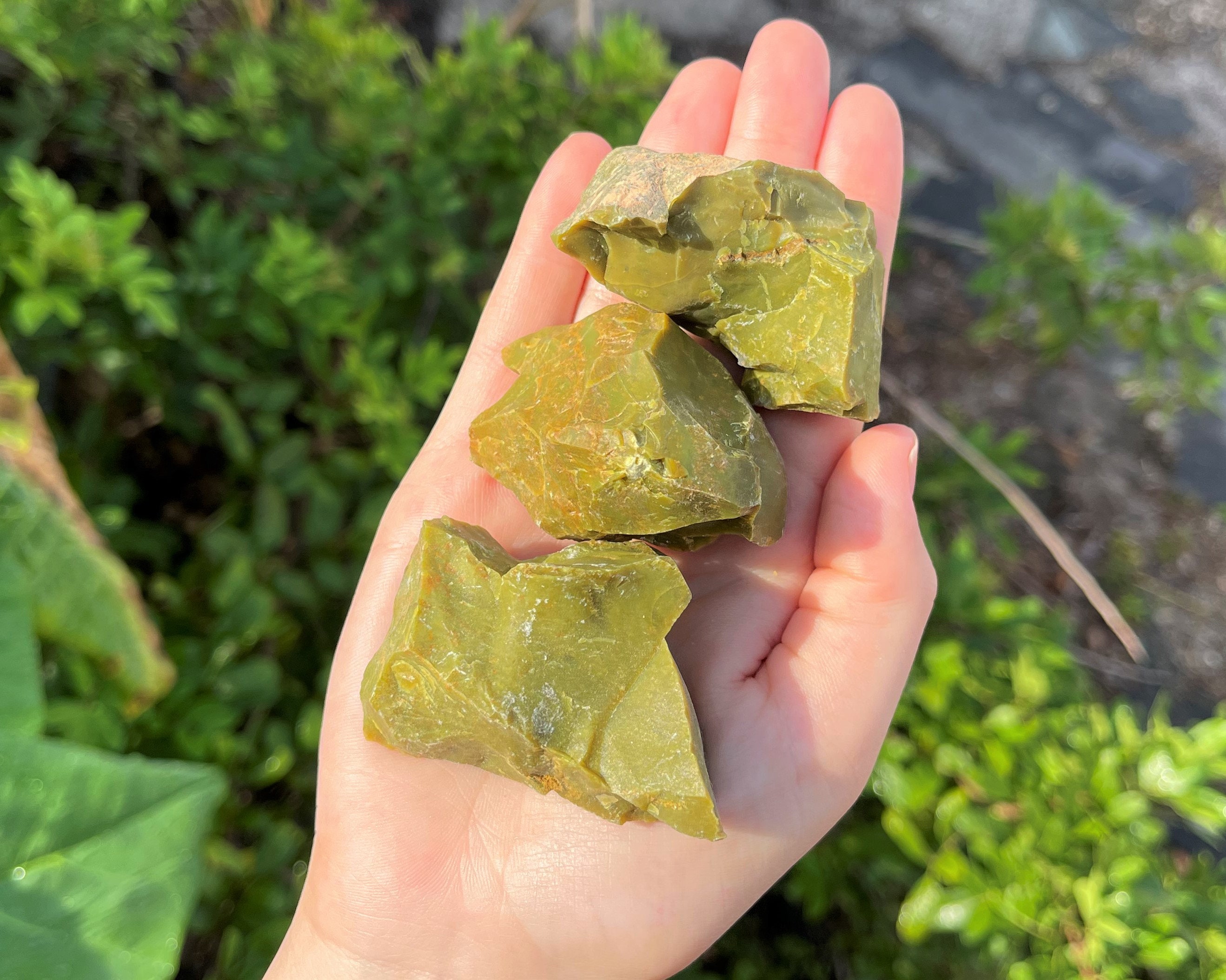 Olive green opal hot sale