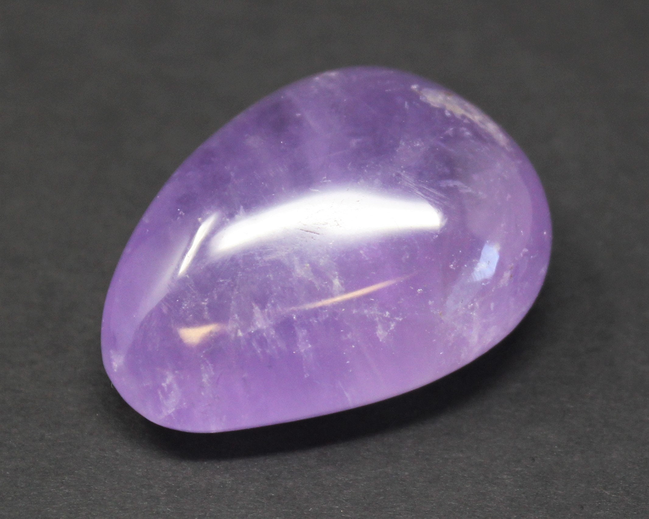 Amethyst Hand Polished Stones Choose How Many Pieces Etsy