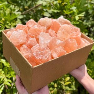 Wholesale Himalayan Salt Chunks 20 lb Bulk Box - Large Size 1 - 3&quot; / Natural Premium Quality Salt Crystals, Pink Sea Salt