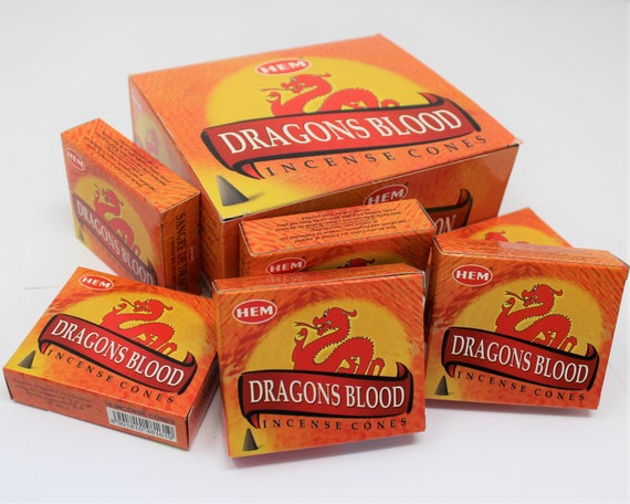 Hem Dragon's Blood Incense Cones: Choose How Many