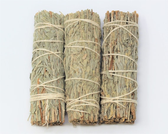 Prosperity Smudge Stick, 3 Pack Bundle (Mountain Sage & Pinon Pine Blend)