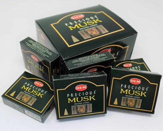 Hem Precious Musk Incense Cones: Choose How Many