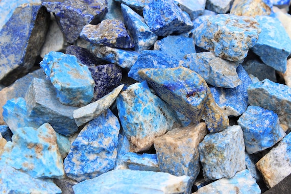 LARGE Rough Lapis Lazuli Chunks 2 - 3" Wholesale Bulk Lots - Choose How Many lbs (Premium Quality 'A' Grade Natural Raw Lapis Crystals)