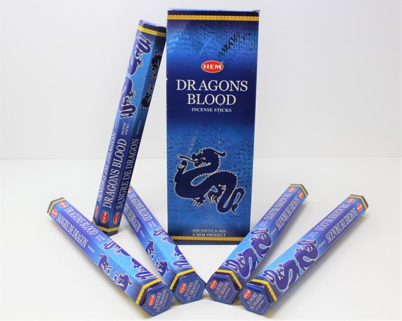 Hem Incense Sticks Dragons Blood Blue - Choose How Many