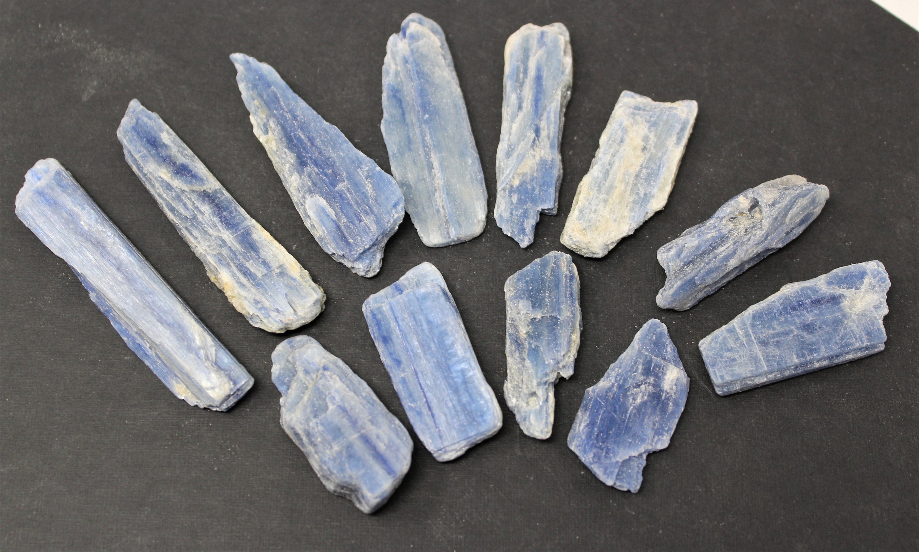Natural Blue Kyanite Blades Choose 4 oz, 8 oz, 1 lb, 2 lb, 5 lb Bulk