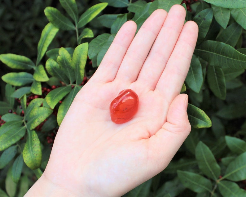 Carnelian Tumbled Stones: Choose How Many Pieces Premium Quality 'A' Grade 1