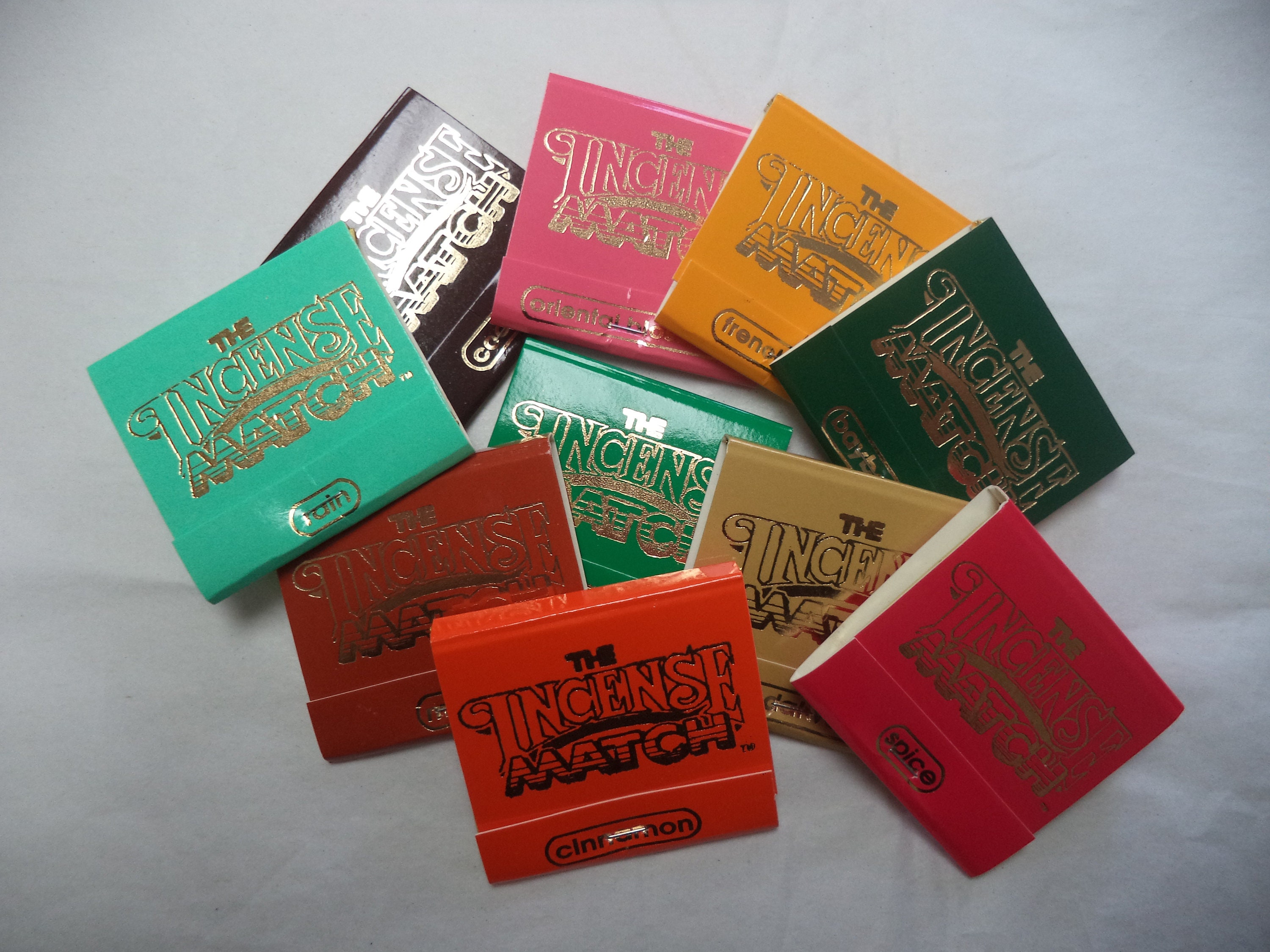 Scented Matches from The Original Incense Match Co Huge Choice of Scents