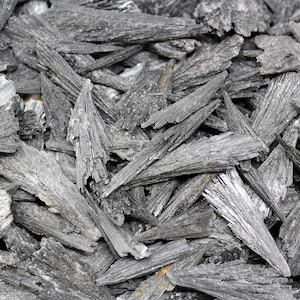 Black Kyanite Blades: Choose Ounces or lb Bulk Wholesale Lots 'A' Grade Premium Quality Black Kyanite Fans image 2