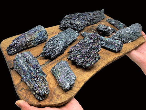 Large Rainbow Carborundum Crystals Specimens - Choose Size (Silicon Carbide, 'A' Grade Rainbow Crystals, Home Decor)