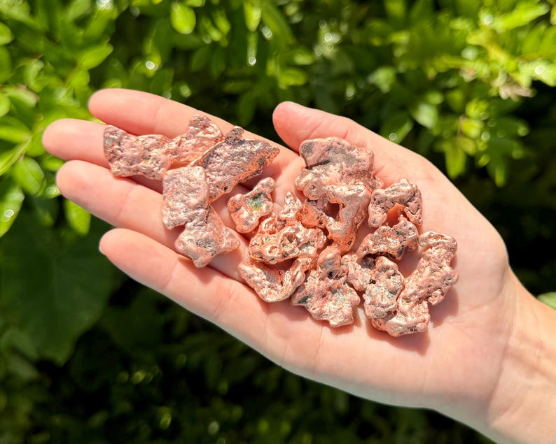 Raw Natural Copper Nuggets