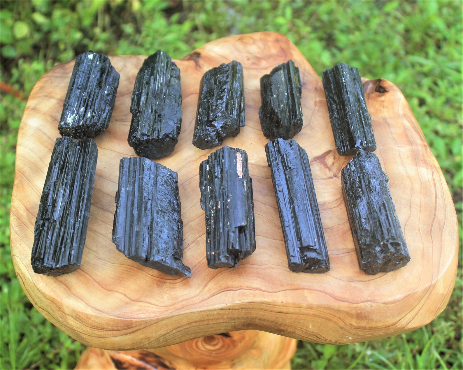 T me premium logs. Logs and Crystals). Black log. Купить черный турмалин Кристалл.