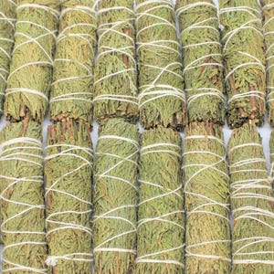 Cedar Smudge 4" Sticks - 3 Piece Lot (Fresh Bundles For Incense & Craft Uses) afbeelding 9