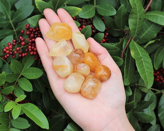 Golden Healer Quartz Tumbled Stones: Choose How Many Pieces (Premium Quality 'A' Grade)