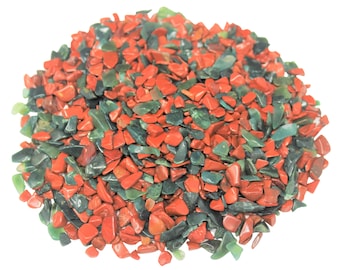 Fancy Jasper Semi Tumbled Mini Crystal Chips 5-7 mm: Loose Wholesale Bulk Lots