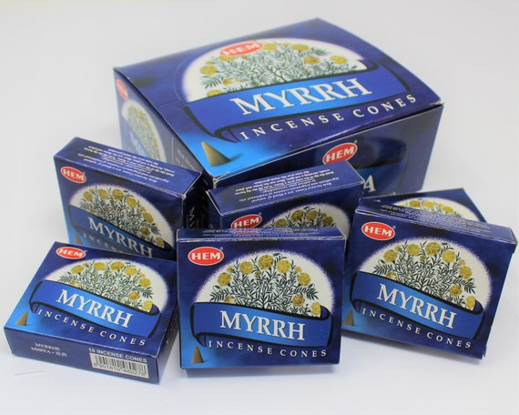 Hem Myrrh Incense Cones: Choose How Many