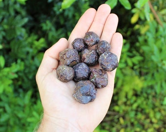 Red Garnet Raw Natural Stones: Choose How Many Pieces (Premium Quality 'A' Grade Garnet Crystals)