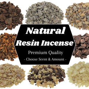 Natural Resin Incense, Wholesale Bulk Lots: Choose Scent (Traditional Granular, Premium Quality)