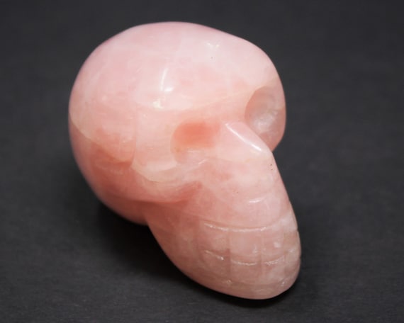 Rose Quartz Crystal Skull, 2" - Choose How Many ('AAA' Grade Natural Rose Quartz Skull)