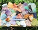 Crafters Collection Mixed Crystals: Bulk Gemstones, Natural Raw Crystals - Choose 4 oz, 8 oz, 1, 2 or 5 lb Lots (Loose Gemstone, Assortment) 