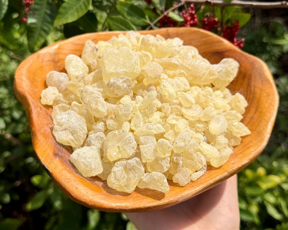 White Copal Resin Incense - 'A' Grade Natural Copal Granular (Ritual Incenses, Energy Cleansing & Meditation)