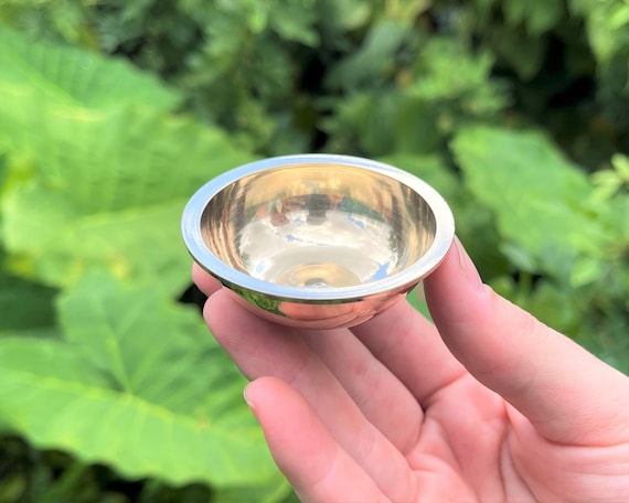 Mini Brass Altar Bowl (Ritual Bowl, Offering Bowl)