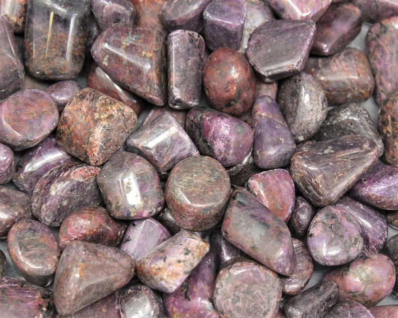 Ruby Tumbled Stones: Choose How Many Pieces Premium Quality 'A' Grade image 9