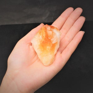 LARGE Rough Citrine Chunks, 2 3: Choose How Many Pieces 'A' Grade Premium Quality Raw Citrine Crystals image 8