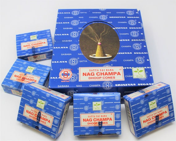 Satya Nag Champa Original Incense Cones: Choose How Many