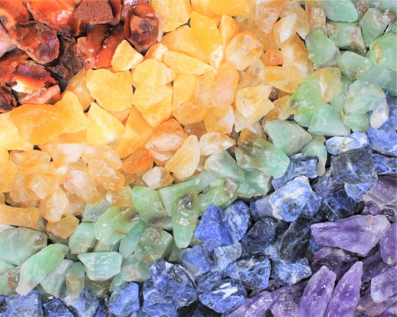 Natural Raw Crystals Rocks, Wholesale Bulk Lots - Quartz, Calcite, Jasper, Agate - Huge Choice lbs or oz (Rough Gemstone Minerals)