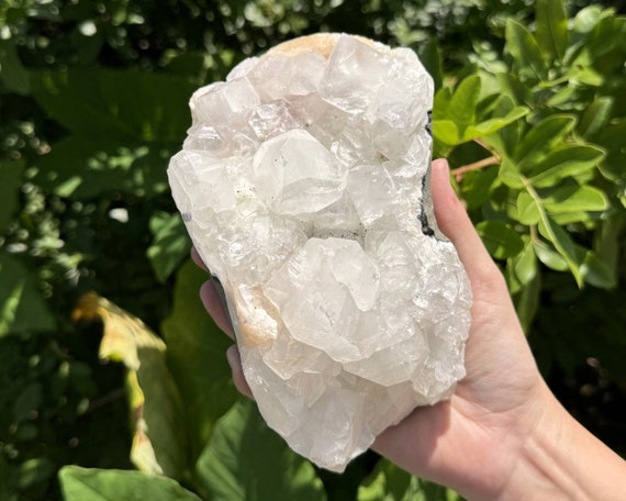 Apophyllite & Stilbite Crystal Cluster - EXACT SPECIMEN Shown ('AAA' Grade Natural Apophyllite Cluster with Inclusions, AP15)