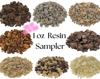 1 oz Packs Granular Resin Incense: Choose Scent or Buy all 8 Types at 50% OFF!