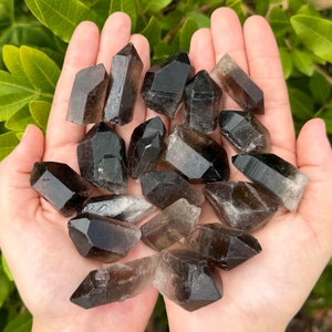 Smoky Quartz Crystal Points: Choose Ounces or lb Bulk Wholesale Lots (Premium Quality &#39;A&#39; Grade)
