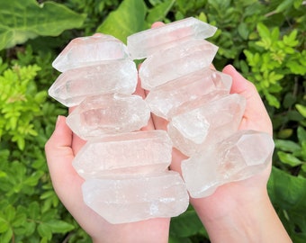 Natural Clear Quartz Crystal Points, 2 - 3" Choose How Many ('A' Grade Quartz Points From Brazil)