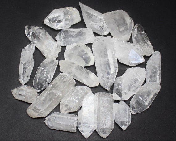 ONE Pound Small Quartz Rock Crystal Points Healing Stones