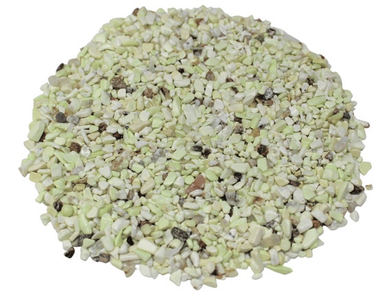 Lemon Chrysoprase Semi Tumbled Gemstone Mini Chips 3 - 6 mm: Choose Ounces or lb Loose Wholesale Bulk Lots ('AAA' Grade, Chrysoprase Chips)