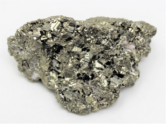 JUMBO Raw Pyrite Natural Crystal Specimens: Choose Size ('A' Grade Premium Quality Natural Rough Pyrite Crystals)
