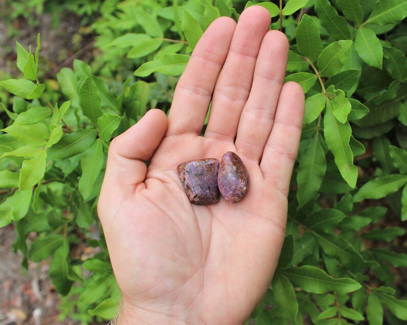 Ruby Tumbled Stones: Choose How Many Pieces Premium Quality 'A' Grade 2