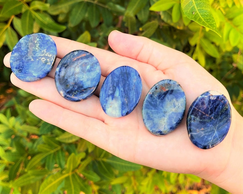 Sodalite Worry Stone