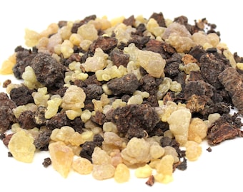 Frankincense and Myrrh Resin Incense - 'A' Grade Natural Granular Resin Blend (Ritual, Energy Cleansing & Meditation)