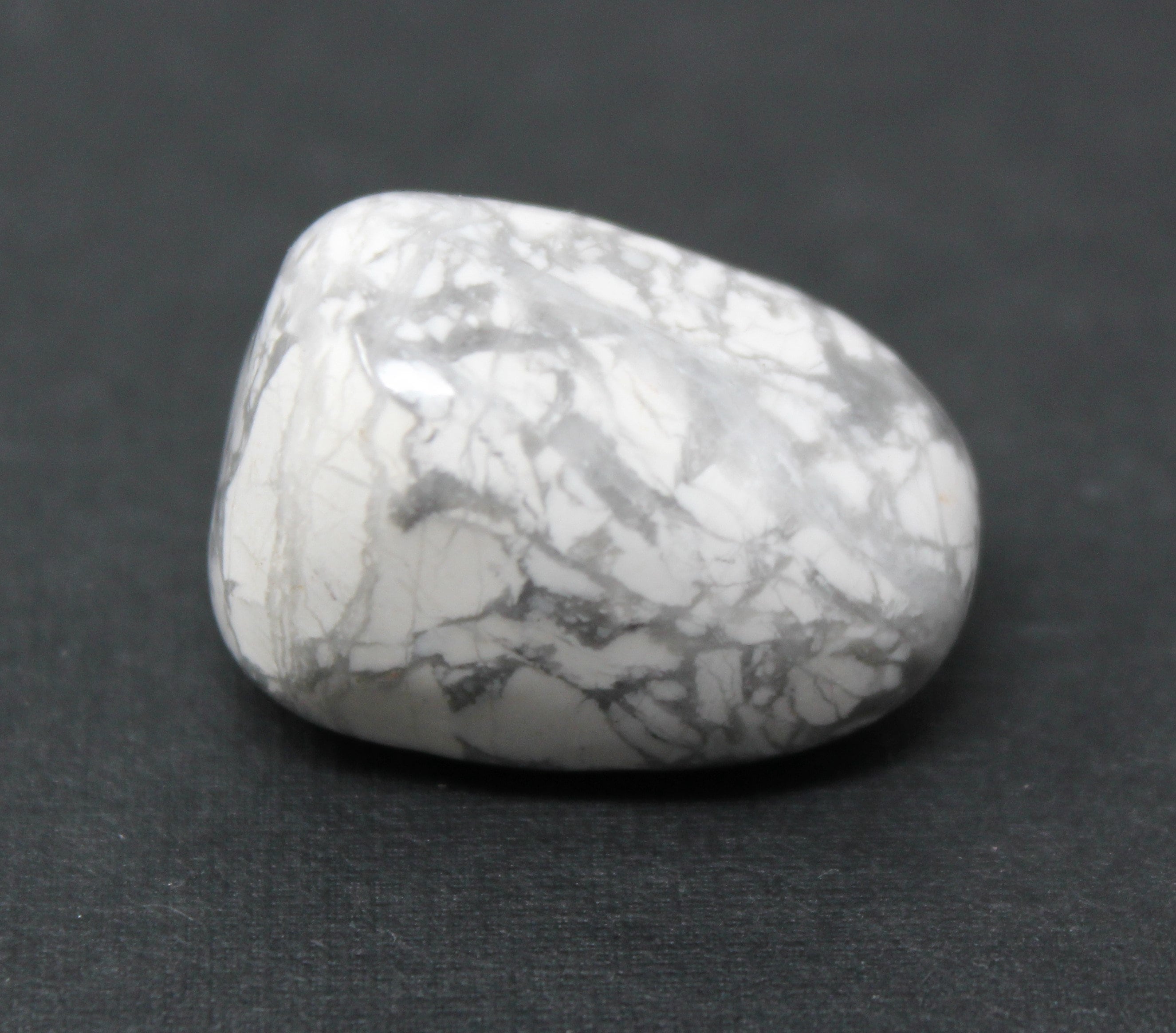 White Howlite Tumbled Stones Choose How Many Pieces ('A' Grade