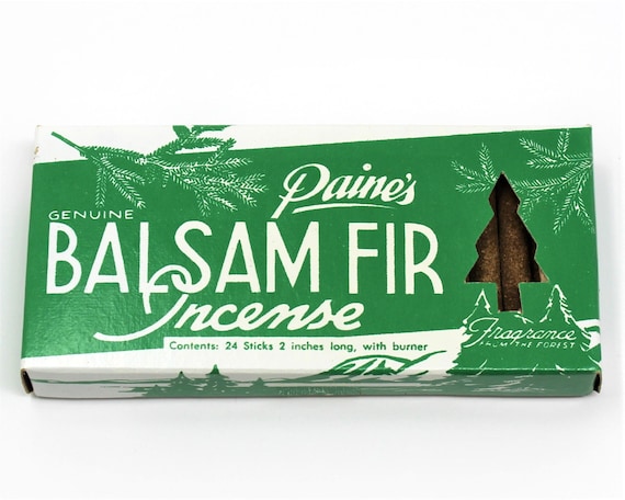 Paine's Balsam Fir Sticks: 24 Stick Pack plus Holder (Balsam Fir Incense)