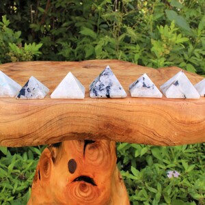 Rainbow Moonstone Crystal Pyramid