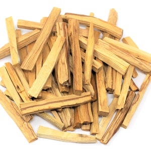 Palo Santo Wood Sticks – Peruvian Holy Wood for Cleansing, Smudging & Crafts - Choose How Many