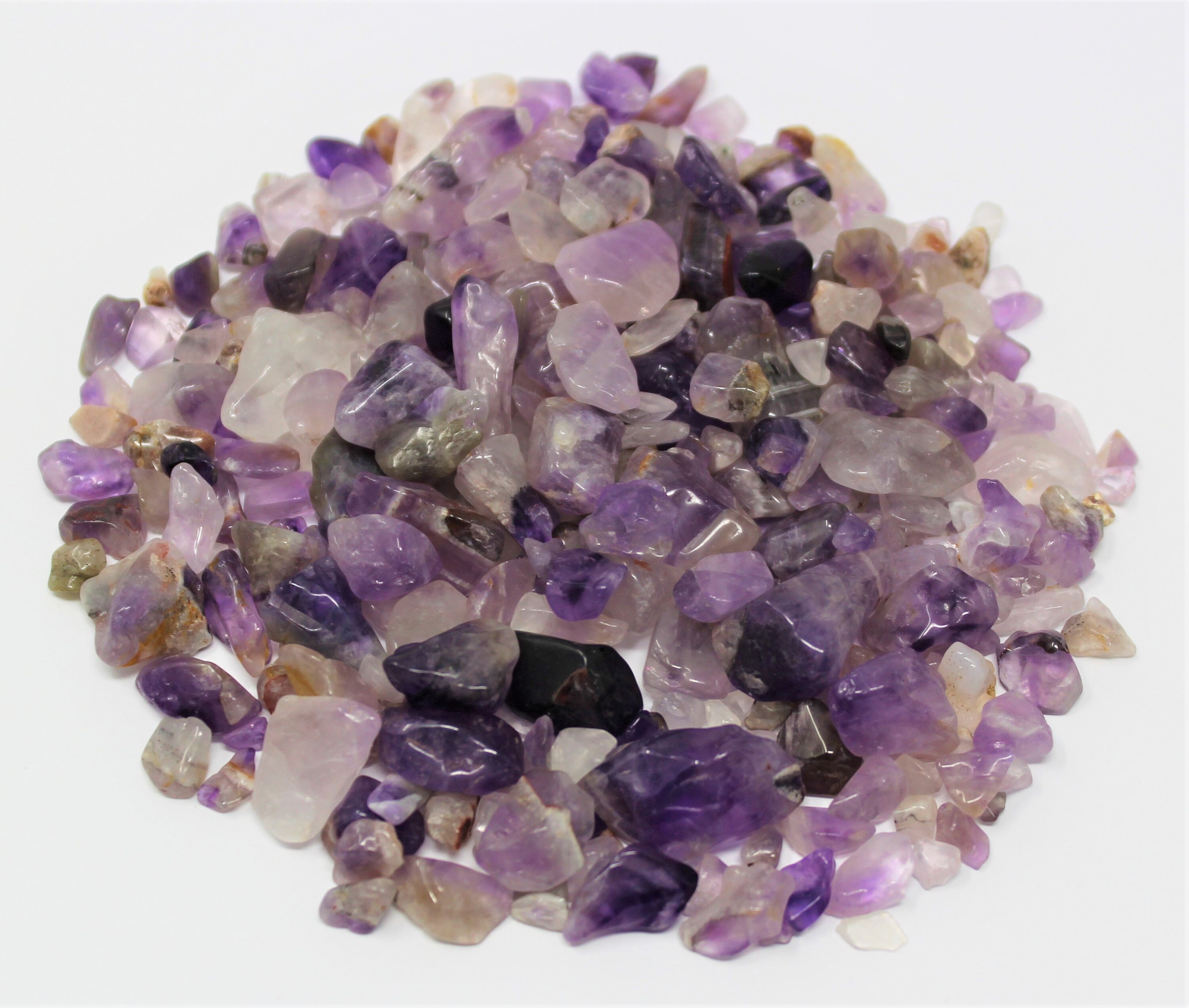Amethyst Semi Tumbled Gemstone Mini Chips 5 15 mm Choose 2 oz, 4 oz, 8 oz, 1 or 2lb Loose
