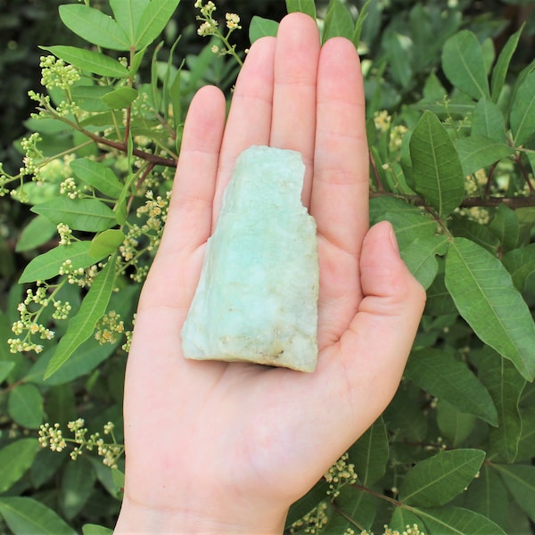 LARGE Rough Aquamarine Chunks, 2 - 3": Choose How Many Pieces (Premium Quality 'A' Grade)