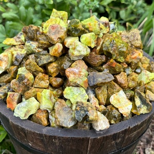 Green Opal Rough Natural Stones - Bulk Wholesale Lots ('A' Grade Raw Opal Crystals)